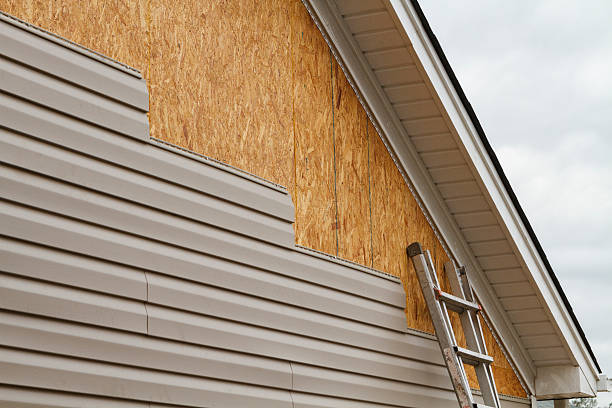 Professional Storm Damage Siding Repair technician working in Catharpin, VA